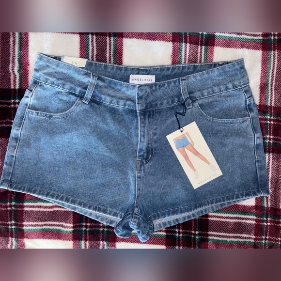 NWT SHORT JEAN ANGEL KISS SIZE 13/31 - Picture 3 of 5